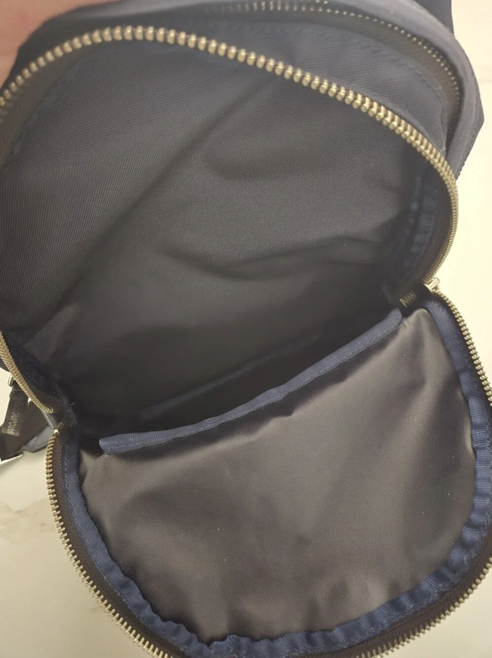 Marc Jacobs Navy Compact Backpack
